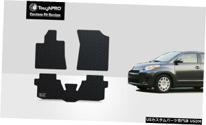 Floor Mat ToughPROtA}bgubNg^ZRCAI[EFU[JX^tBbg2008-2021 ToughPRO Floor Mats Black For Toyota Sequoia All Weather Custom Fit 2008-2021
