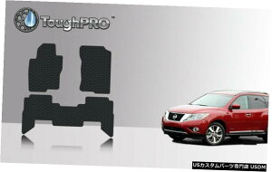 Floor Mat ToughPROtA}bgubNYpXt@C_[I[EFU[JX^tBbg2005-2012 ToughPRO Floor Mats Black For Nissan Pathfinder All Weather Custom Fit 2005-2012
