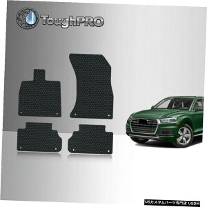 Floor Mat ToughPROtA}bgubNAAEfBQ5I[EFU[JX^tBbg2018-2021 ToughPRO Floor Mats Black For Audi Q5 All Weather Custom Fit 2018-2021