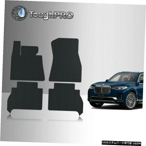 Floor Mat BMWX7I[EFU[JX^tBbg2019-2021pToughPROtA}bgubN ToughPRO Floor Mats Black For BMW X7 All Weather Custom Fit 2019-2021