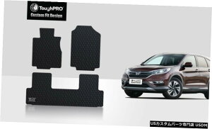 Floor Mat �z���_CR-V�I�[���E�F�U�[�J�X�^���t�B�b�g2012-2016 ToughPRO Floor Mats Black For Honda CR-V All Weather Custom Fit 2012-2016 �y���s�A���i�z