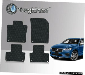 Floor Mat ToughPROtA}bgubN{{XC60I[EFU[JX^tBbg2018-2021 ToughPRO Floor Mats Black For Volvo XC60 All Weather Custom Fit 2018-2021