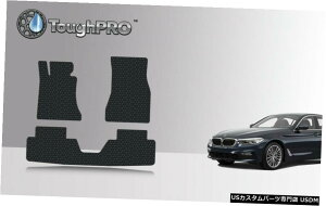 Floor Mat BMW530eI[EFU[JX^tBbg2018-2020pToughPROtA}bgubN ToughPRO Floor Mats Black For BMW 530e All Weather Custom Fit 2018-2020