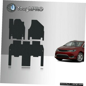 Floor Mat ToughPROtA}bgubNNCX[pVtBJnCubh22017-2021 ToughPRO Floor Mats Black For Chrysler Pacifica Hybrid 2nd Row 2017-2021