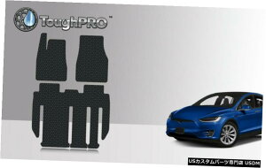 Floor Mat ToughproTeslafX7V[^[RHDtA}bgZbg2017N822ȍ~ɐ Toughpro Tesla Model X 7 Seater RHD Floor Mats Set Built From 8/22/17 And After