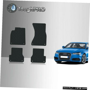 Floor Mat ToughPROtA}bgubNAAEfBS6I[EFU[JX^tBbg2013-2018 ToughPRO Floor Mats Black For Audi S6 All Weather Custom Fit 2013-2018