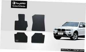 Floor Mat BMWX3�I�[���E�F�U�[�J�X�^���t�B�b�g2004-2010 ToughPRO Floor Mats Black For BMW X3 All Weather Custom Fit 2004-2010 �y���s�A���i�z