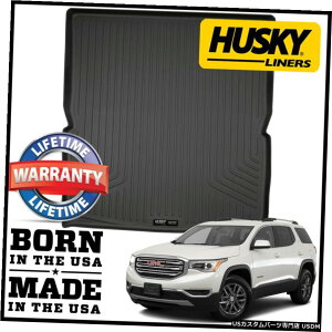 Floor Mat nXL[Ci[WeatherBeaterJ[SCi[tA}bgubN2017-2020GMCAJfBA Husky Liners WeatherBeater Cargo Liner Floor Mat Black for 2017-2020 GMC Acadia