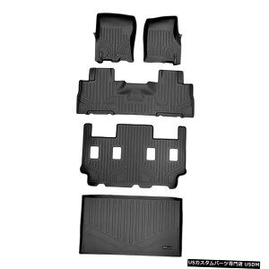Floor Mat 11-17GNXyfBVELirQ[^[LoPbgV[gptA}bgJ[SubNR\[Ȃ Floor Mat Cargo Black for 11-17 Expedition EL Navigator L Bucket Seat No Console