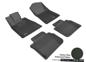 Floor Mat 2013-2020NTXGS350JO[ubNSV^tA}bgZbg For 2013-2020 Lexus GS350 Kagu Black All Weather Floor Mat Set