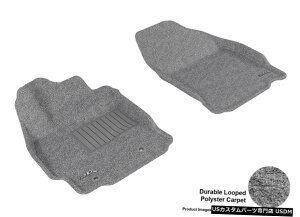 Floor Mat 2011- 2013�N�T�C�I��tC�N���V�b�N�J�[�y�b�g�O���[�S�V��^�t���A�}�b�g�Z�b�g For 2011-2013 Scion tC Classic Carpet Gray All Weather Floor Mat Set