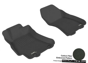 Floor Mat 2010-2014XoAEgobNJO[ubNSV^AtA}bgZbg For 2010-2014 Subaru Outback Kagu Black All Weather Rear Floor Mat Set