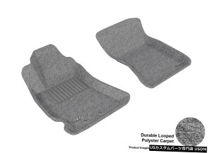 Floor Mat 2009-2013XotHX^[NVbNJ[ybgO[SV^tA}bg For 2009-2013 Subaru Forester Classic Carpet Gray All Weather Floor Mat