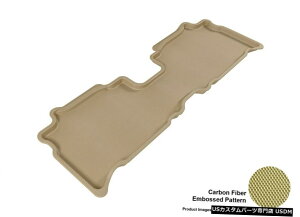 Floor Mat 2007-2009NTXRX350JOJ[{p^[^SV^tA}bg For 2007-2009 Lexus RX350 Kagu Carbon Pattern Tan All Weather Floor Mat