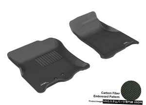 Floor Mat 2011-2017�t�H�[�h�G�N�X�y�f�B�V�����J�O�J�[�{���p�^�[���u���b�N�S�V��^�t���A�}�b�g For 2011-2017 Ford Expedition Kagu Carbon Pattern Black All Weather Floor Mat �y���s�A���i�z