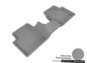 Floor Mat 2016- 2020ÑTCIg^IaXIaJ[{p^[O[SV^tA}bg For 2016-2020 Scion Toyota Ia Yaris Ia Carbon Pattern Gray All Weather Floor Mat