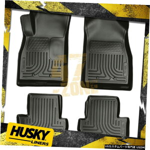 Floor Mat 2011-2015�V�{���[�{���g�S�V��^�t���A�}�b�g�Z�b�g�u���b�N For 2011-2015 Chevrolet Volt All Weather Floor Mat Set Black �y���s�A���i�z
