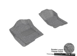 Floor Mat 2007-2013�V�{���[�^�z�N���V�b�N�J�[�y�b�g�O���[�S�V��^�t���A�}�b�g For 2007-2013 Chevrolet Tahoe Classic Carpet Gray All Weather Floor Mat �y���s�A���i�z