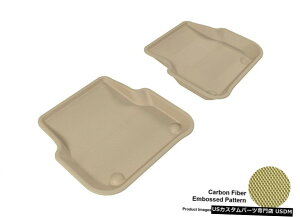 Floor Mat 2005- 2011�N�A�E�f�BA6S6 Rs6 R2KAGU�J�[�{���p�^�[���^���S�V��^�t���A�}�b�g For 2005-2011 Audi A6 S6 Rs6 R2 KAGU Carbon Pattern Tan All Weather Floor Mat �y���s�A���i�z