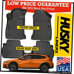 Floor Mat nXL[Ci[EFU[r[^[tBbg2017-2019Impreza 2018-2020NXgbNtA}bg Husky Liners Weatherbeater fit 2017-2019 Impreza 2018-2020 Crosstrek Floor Mats
