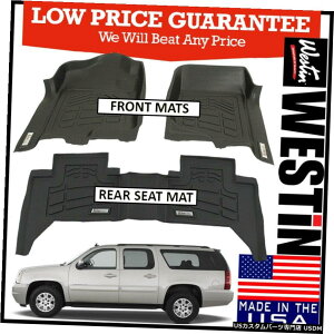 Floor Mat EFXeBVAtBbgtA}bgZbg2007-2014GMC[RXL1500 2500 Westin Sure-Fit Floor Mats Set for 2007-2014 GMC Yukon XL 1500 2500
