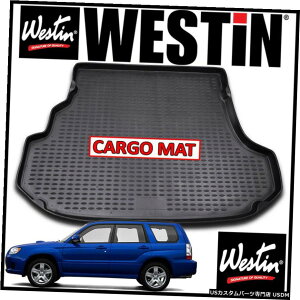 Floor Mat EFXeBvt@CJ[StA}bgCi[2003-2008XotHX^[ubNɓK Westin Profile Cargo Floor Mat Liner fits 2003-2008 Subaru Forester BLACK