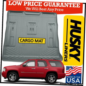 Floor Mat �n�X�L�[�E�F�U�[�r�[�^�[2007-2014�^�z/���R��3��ڃJ�[�S�t���A�}�b�g���C�i�[�O���[ Husky Weatherbeater 2007-2014 Tahoe/Yukon w/ 3rd Row Cargo Floor Mat Liner GREY �y���s�A���i�z