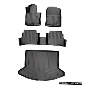Floor Mat MaxlinertA}bgZbgƃJ[SCi[ubN2017-2021}c_CX-5 Maxliner Floor Mats Set And Cargo Liner Black For 2017-2021 Mazda CX-5