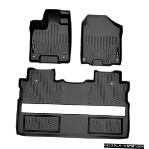 Floor Mat SmartlinerJX^tBbgtA}bgubN2017-20z_bWCN[Lu Smartliner Custom Fit Floor Mats Black for 2017-20 Honda Ridgeline Crew Cab
