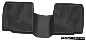 Floor Mat nXL[X-ActRgDA2ڃtACi[}bgubN2015-19tH[hGNXv[[ Husky X-Act Contour 2nd Row Floor Liner Mat Black for 2015-19 Ford Explorer