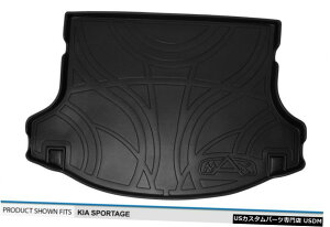 Floor Mat Kia Sportage 2011-2016 Black Cargo Liner Floor Mat Tray Liners For Kia Sportage 2011-2016