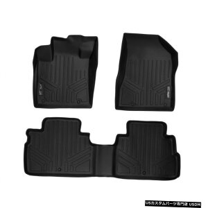 Floor Mat MaxLinerJX^tBbgtA}bgCi[ZbgubNY[m2015-2017 MaxLiner Custom Fit Floor Mats Liner Set Black For Nissan Murano 2015-2017