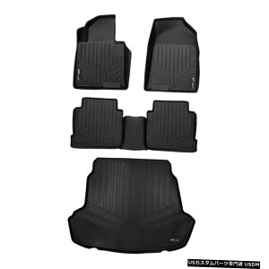 Floor Mat Maxliner�t���A�}�b�g�J�[�S���C�i�[�u���b�N��n�C�u���b�h15-21�\�i�^/ 16-20�I�v�e�B�} Maxliner Floor Mats cargo liner Black For Non Hybrid 15-21 Sonata/16-20 Optima �y���s�A���i�z