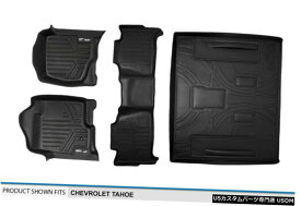 Floor Mat MaxLiner 1st 2nd＆Cargo Floor Mats Set for 2007-14 Tahoe / Yukon W / 3rd Row MaxLiner 1st 2nd &amp; Cargo Floor Mats Set for 2007-14 Tahoe/Yukon W/ 3rd Row