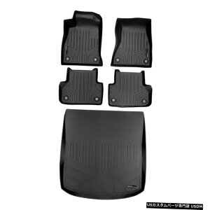 Floor Mat Maxliner�t���A�}�b�g-18�A�E�f�BA5 / S5�i�Z�_���܂��̓X�|�[�c�o�b�N�j�p�J�[�S���C�i�[�u���b�N Maxliner Floor Mats - cargo liner Black For 18 Audi A5/S5 (Sedan or Sportback) �y���s�A���i�z