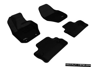 Floor Mat JO[SV^JX^tBbgCi[ubN1ڂ2ڃtA}bgL1VV01601509 Kagu All-Weather Custom Fit Liners Black 1st And 2nd Row Floor Mats L1VV01601509
