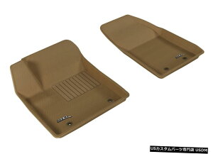 Floor Mat JO[JX^Ci[^1ڃtA}bg12-14NCX[200 /_bWAxW[ Kagu Custom Liners Tan 1st Row Floor Mats for 12-14 Chrysler 200/Dodge Avenger