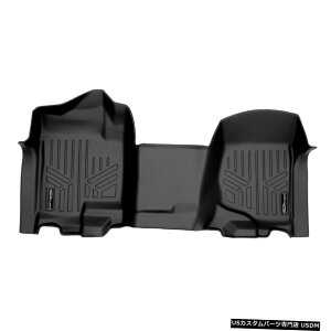 Floor Mat �V���o���[�h/�V�G���N���[/�G�N�X�e���f�b�h�p�X�}�[�g���C�i�[�t���A�}�b�g�u���b�N Smartliner Floor Mats Blk for Silverado/Sierra Crew/Extended �y���s�A���i�z