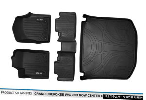Floor Mat MaxLiner 1st 2nd��Cargo Floor Mats Black for 13-16 Grand Cherokee W / O Console MaxLiner 1st 2nd  Cargo Floor Mats Black for 13-16 Grand Cherokee W/O Console �y���s�A���i�z