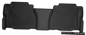 Floor Mat 2007-13^h_u/N[}bNXLupnXL[X-ActR^[2ڃtA}bg Husky X-Act Contour 2nd Row Floor Mats for 2007-13 Tundra Double/CrewMax Cab