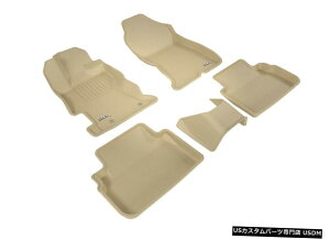 Floor Mat JO[SV^JX^tBbgCi[^1ڂ2ڃtA}bgL1SB02201502 Kagu All-Weather Custom Fit Liners Tan 1st And 2nd Row Floor Mats L1SB02201502