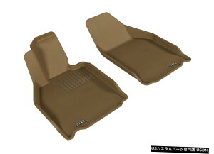 Floor Mat JO[SV^JX^tBbgCi[^1ڃtA}bgL1PO01111502 Kagu All-Weather Custom Fit Liners Tan 1st Row Floor Mats L1PO01111502