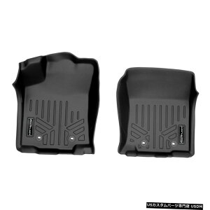 Floor Mat SmartlinerJX^tBbgtA}bgCi[1ڃubN2018-21g^^R} Smartliner Custom Fit Floor Mat Liners 1st Row Black for 2018-21 Toyota Tacoma
