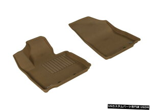 Floor Mat JO[SV^JX^tBbgCi[^1ڃtA}bgL1KA01611502 Kagu All-Weather Custom Fit Liners Tan 1st Row Floor Mats L1KA01611502