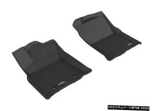Floor Mat JO[SV^JX^tBbgCi[ubN1ڃtA}bgL1TY19211509 Kagu All-Weather Custom Fit Liners Black 1st Row Floor Mats L1TY19211509
