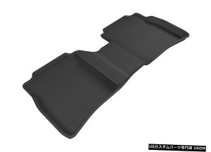 Floor Mat JO[SV^JX^tBbgCi[2013-2019ZgpubN2ڃtA}bg Kagu All-Weather Custom Fit Liners Black 2nd Row Floor Mats for 2013-2019 Sentra
