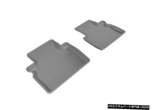 Floor Mat JO[SV^JX^tBbgCi[O[2ڃtA}bgL1IN01921501 Kagu All-Weather Custom Fit Liners Gray 2nd Row Floor Mats L1IN01921501