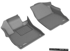 Floor Mat JO[SV^JX^tBbgCi[O[1ڃtA}bgL1HD09811501 Kagu All-Weather Custom Fit Liners Gray 1st Row Floor Mats L1HD09811501