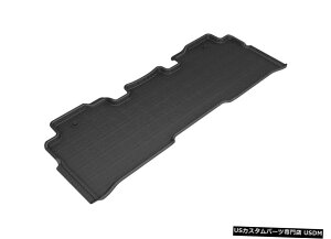 Floor Mat JO[SV^JX^tBbgCi[18-2021IfbZCpubN2ڃtA}bg Kagu All-Weather Custom Fit Liners Black 2nd Row Floor Mats for 18-2021 Odyssey
