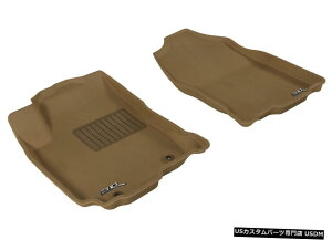 Floor Mat JO[SV^Ci[^1ڃtA}bg13-18RAV4 / 16-18 RAV4nCubh Kagu All-Weather Liners Tan 1st Row Floor Mats for 13-18 RAV4/16-18 RAV4 Hybrid